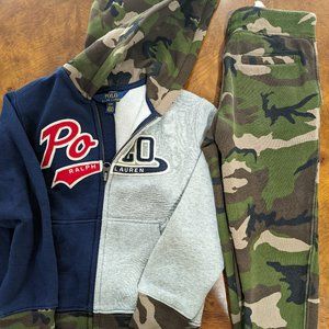 Polo Camo Jogger and Hoodie